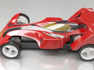 minicar 3dmax 3D model