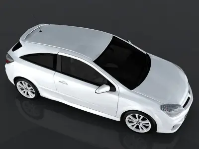 Vauxhall Astra Low-poly 3D model