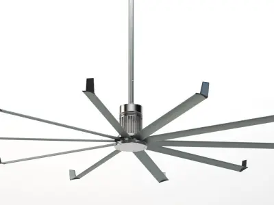 Big Ass Large Industrial Ceiling Fans Is08 1168561 3D model