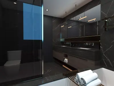 Bathroom 012 3D model