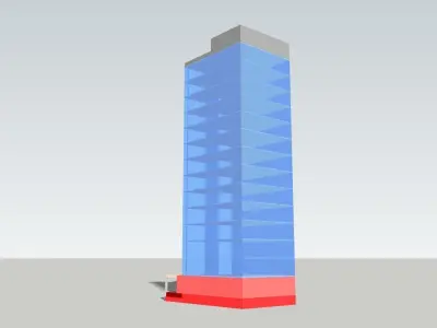 Urban Highrise 3D model