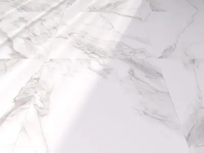 Marble Floor Museums Torano Bianco 60x60 Set 1 Texture