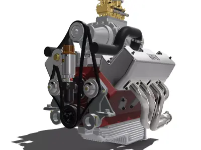 Flathead SCoT blown N Dixon Heads 3D print model