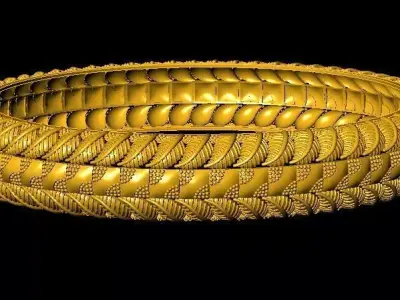 bangle 3D print model