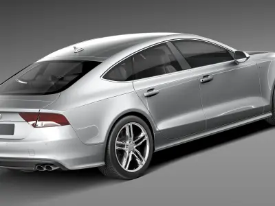 Audi S7 2013 3D model