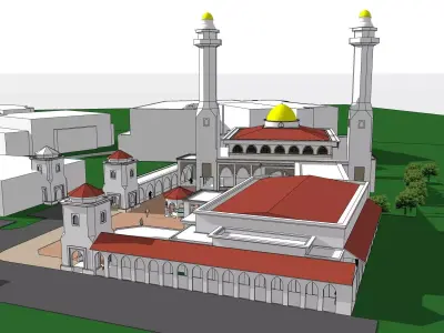 Mosque02 3D model