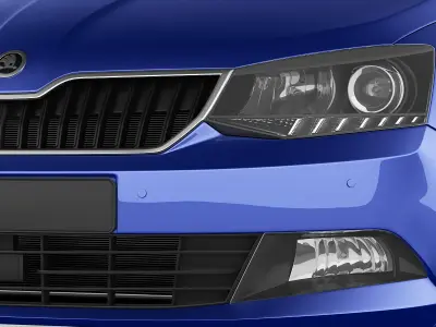 Skoda Fabia 2015 3D model