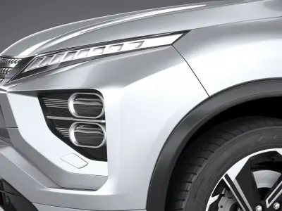 Mitsubishi Eclipse Cross 2022 3D model