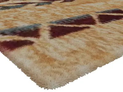 Rug Set 982 3D model