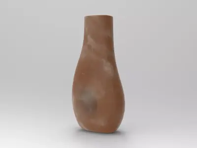 Mamo Vase Low-poly 3D model