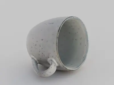 Broste Copenhagen Espresso Cup Low-poly 3D model