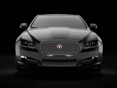 Jaguar XJ 2016 3D model