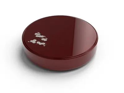 Traditional Japanese Snack Container 3D model