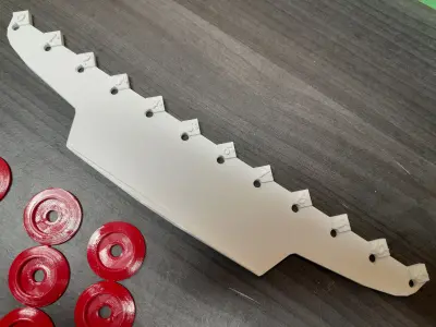 Sheet Metal Body Tools and Washer  3D print model