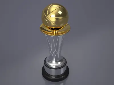 NBA Finals MVP trophy 3D model