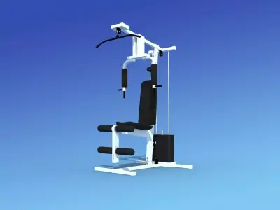 Weight Machine 3D model