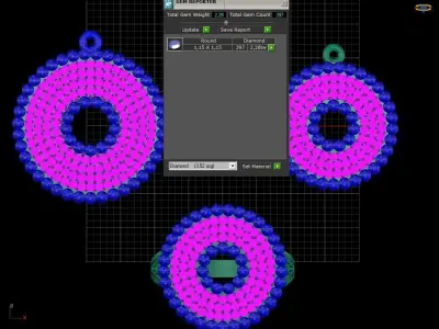 new design vanclf full stone 3D print model