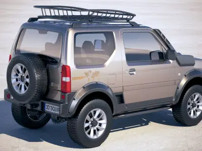 Suzuki Jimny 4Sport Desert 2018 3D model