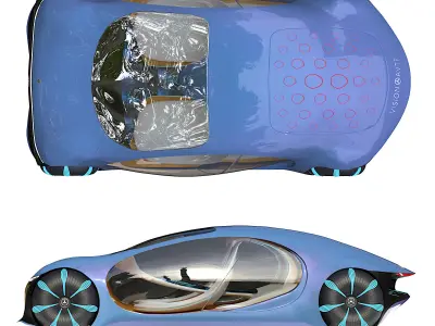 Mercedes Benz Vision AVTR 3D model