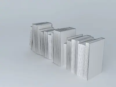 Ok Books 3D model