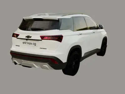 Chevrolet Captiva  Low-poly 3D model