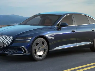 Genesis Electrified G80 Long 2025 3D model