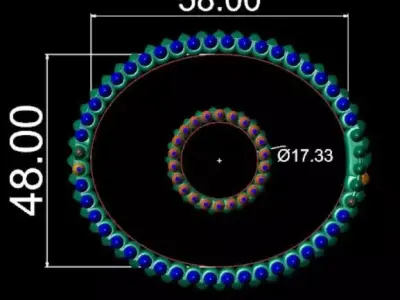 clash bracelet 3D print model