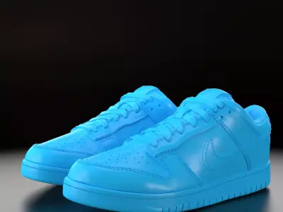 Nike Dunk Low  3D print model