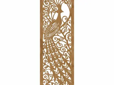 Decorative panel STL 3D model