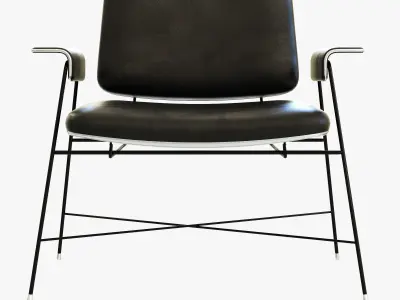 Baxter Bauhaus black 3D model