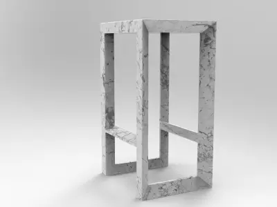 Kegro Table Low-poly 3D model