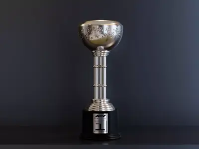 F1 Trophy - Japanese GP Trophy Low-poly 3D model