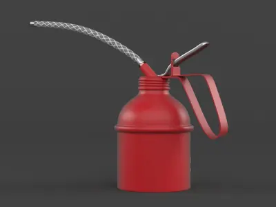 Oil Can 3D model