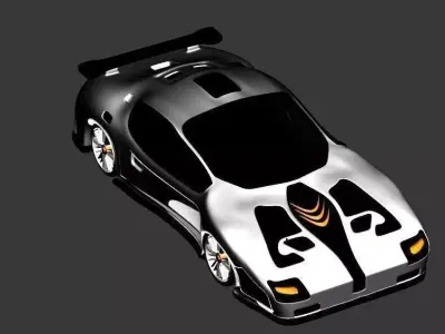 sport car 3D model