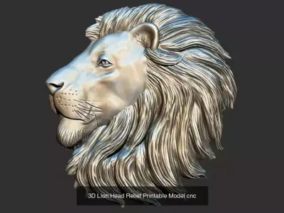  LIONS 3D PRINTABLE MODLES  3D Model Collection