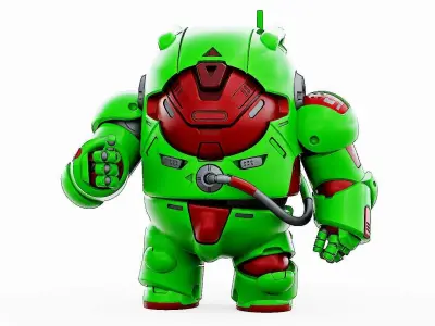 AMONG US CHARACTER-F  Rigged for Unreal Engine - Unity - MIXAMO 3D model