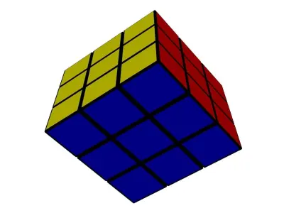 Rubicks Cube 3D model