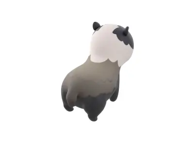 Character293 Badger 3D model