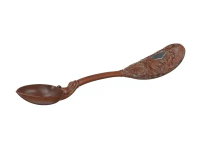 Decorative hay-day Honormen Class 1936 Carved spoon 3D model
