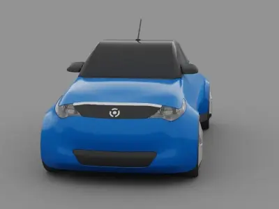 city car 3D model