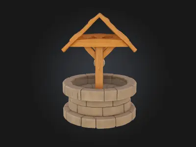 Wishing Well Model 3D model