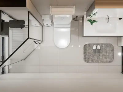 Bathroom 108 3D model