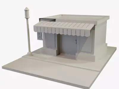 Miniature Shop Model 3D print model