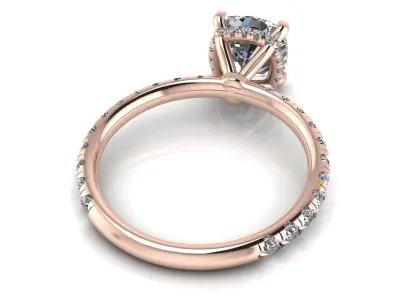 Woman Wedding Ring  3D print model