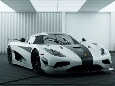 Highpoly Koenigsegg Agera 3D Model 3D model
