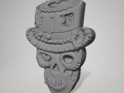 Skull 6 3D print model