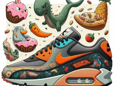 Cartoon designed Air Max Free 3D model
