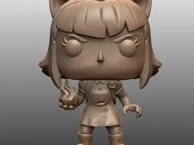 Annie League of Legends Chibi Funko Style 3D print model