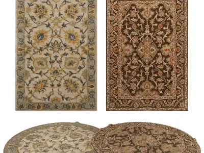Rugs No 581 Low-poly 3D model