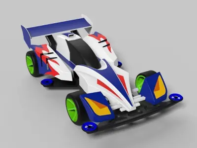 TOY CAR PLAYMOBILE 3D print model